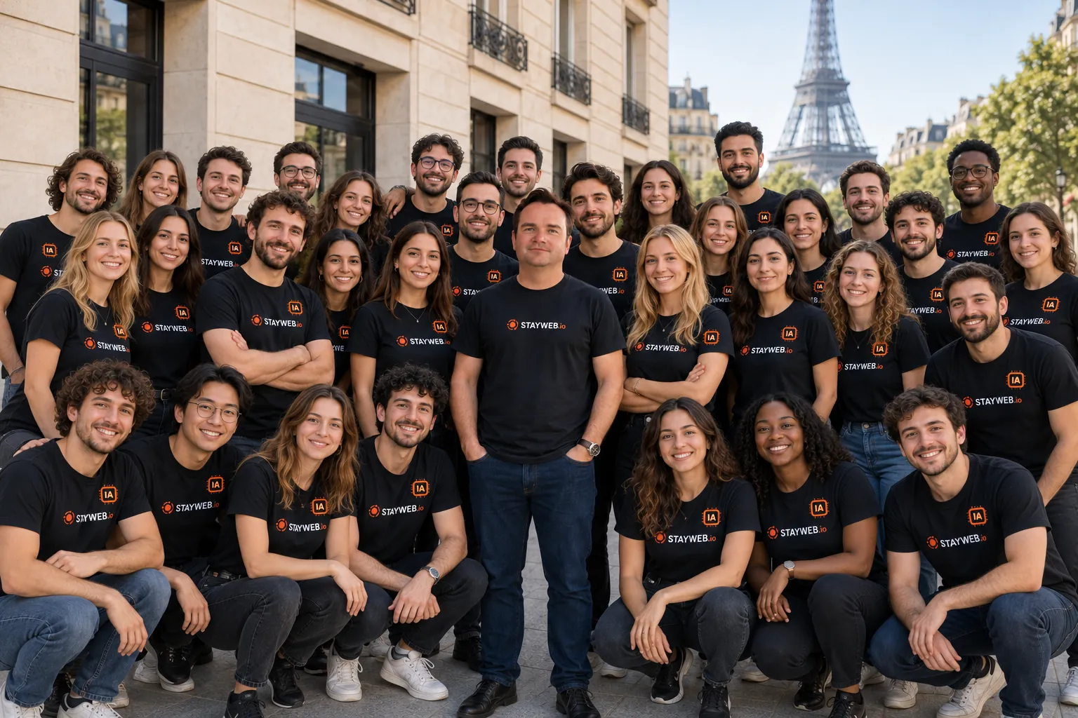 The StayWeb.io team in Paris